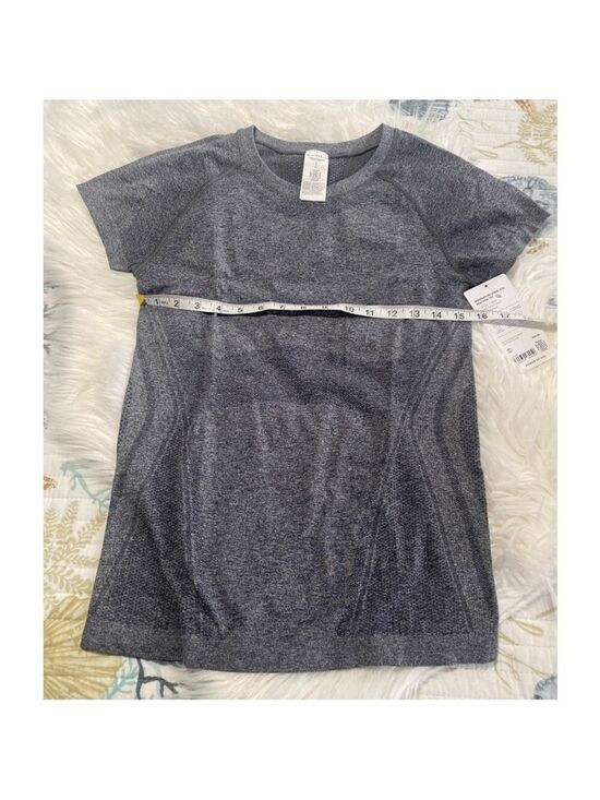 Athleta Tops - Athleta woman’s Momentum Seamless Heather Tee S Gray/blue